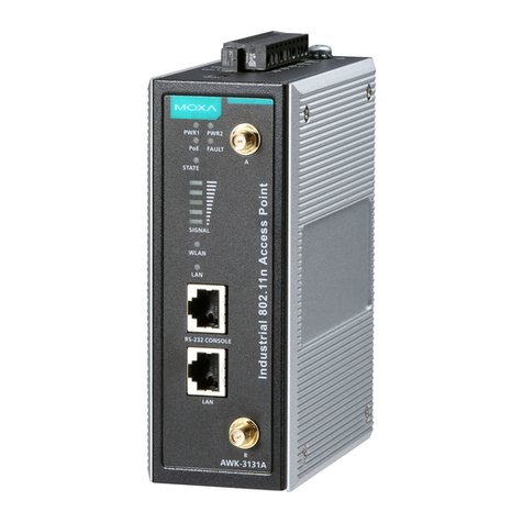 Moxa Technologies AirWorks AWK-3131A User manual Moxa Technologies AirWorks AWK-3131A User manual