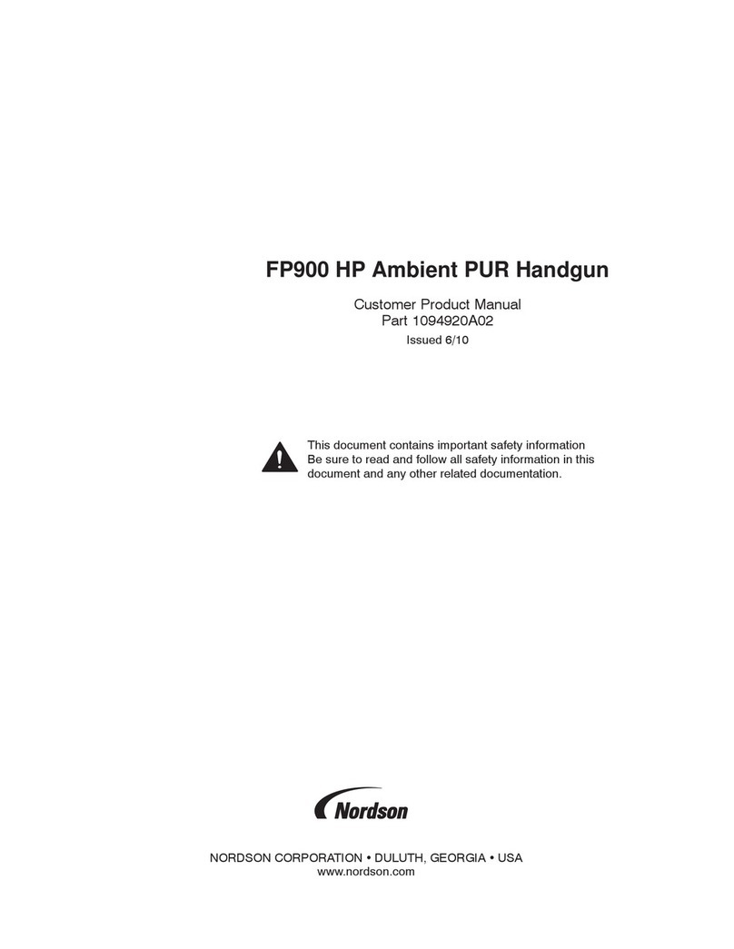 Nordson FP900 Customer product manual