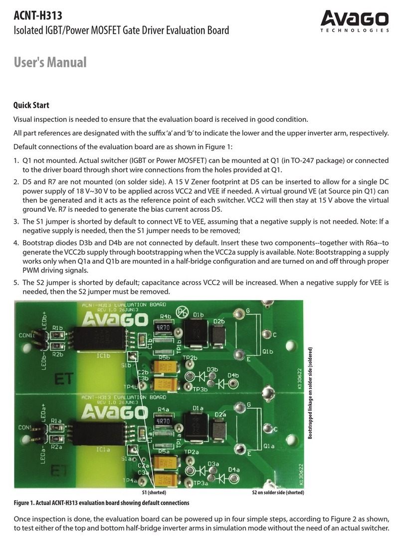 Avago ACNT-H313 user manual