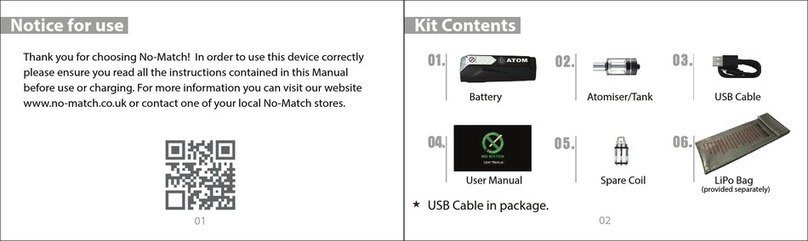 No-Match Atom manual