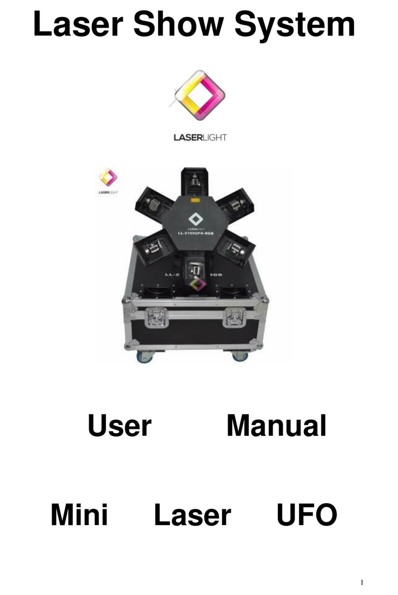 LaserLight Mini Laser UFO user manual