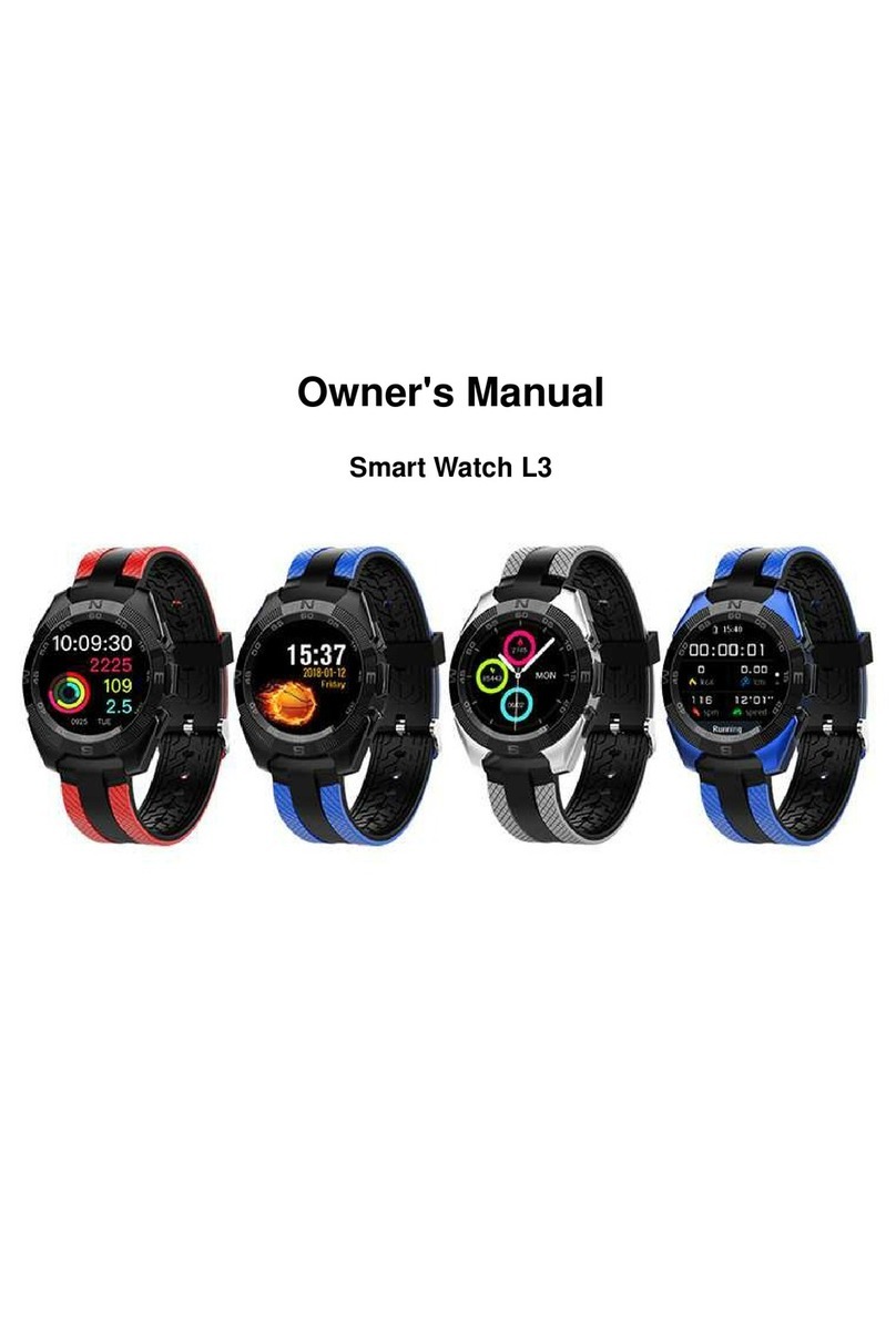 Wonbo Smart Watch L3 owner's manual