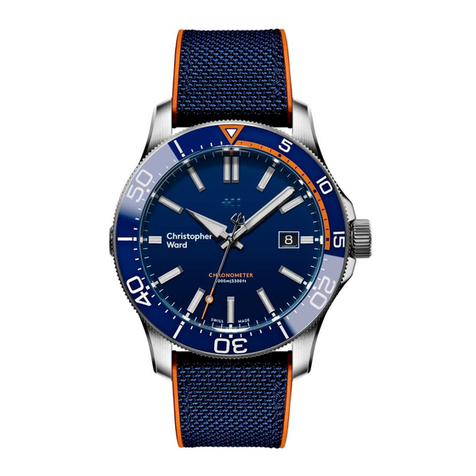 Christopher Ward C60 Trident Elite 1000 User guide