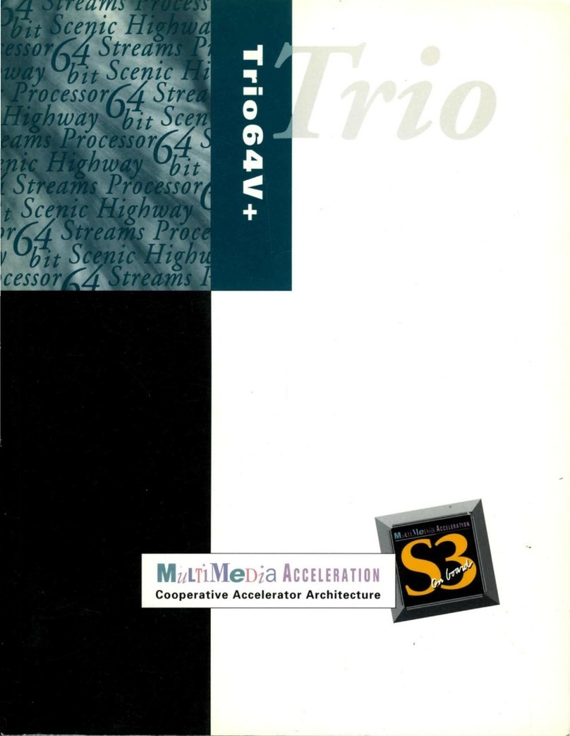 S3 Incorporated Trio64V+ manual