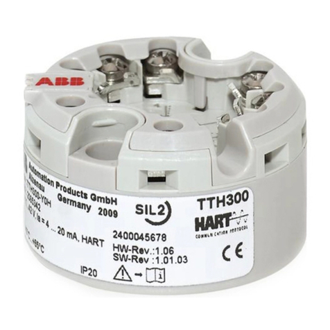 ABB TTH300 Series Operating	 instruction
