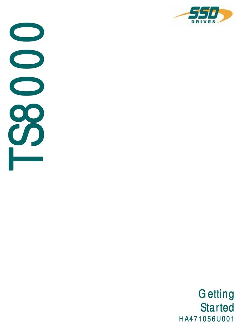 SSD Drives TS8010 Getting started