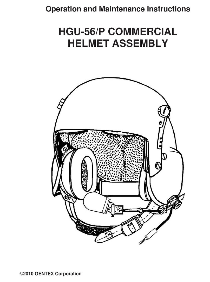 Gentex HGU-56/P Troubleshooting guide