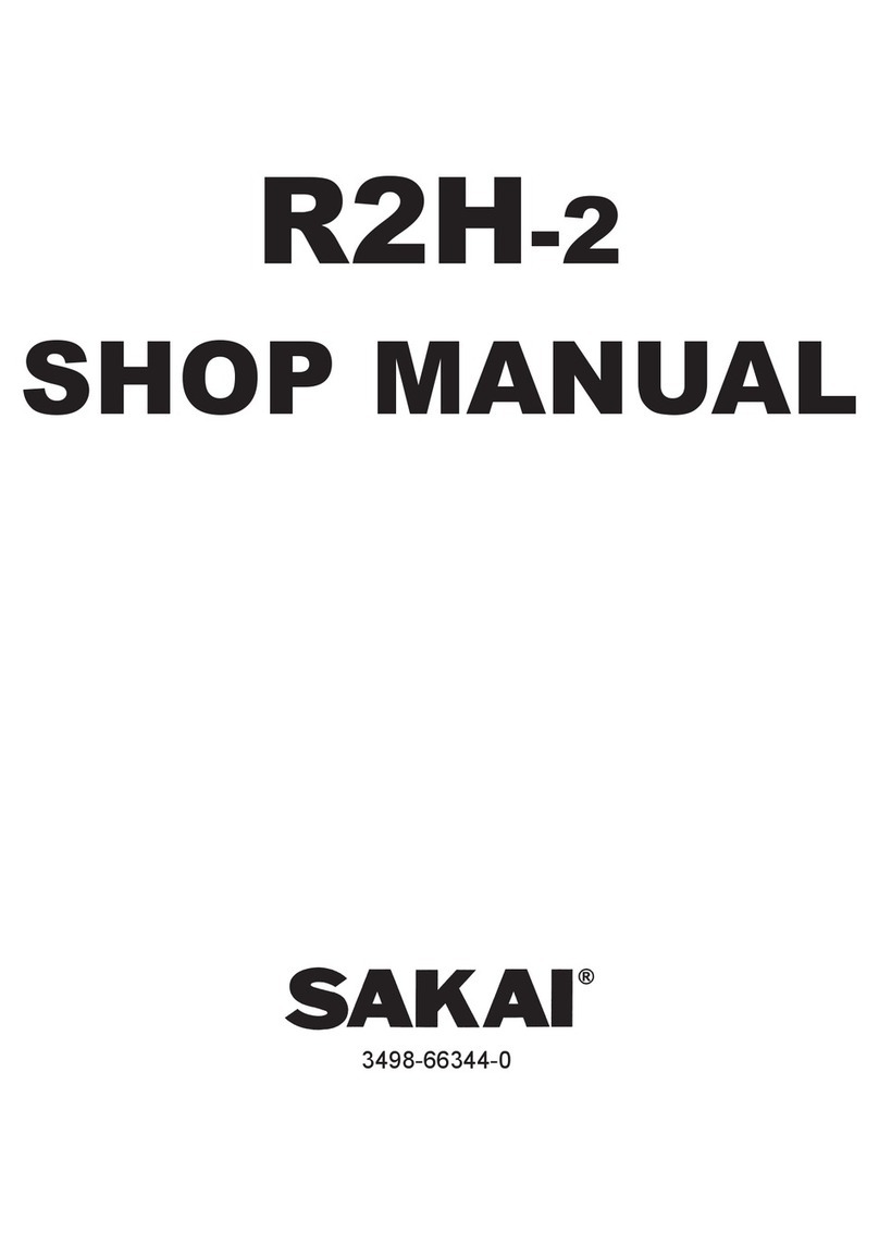 Sakai R2H-2 Shop Manual
