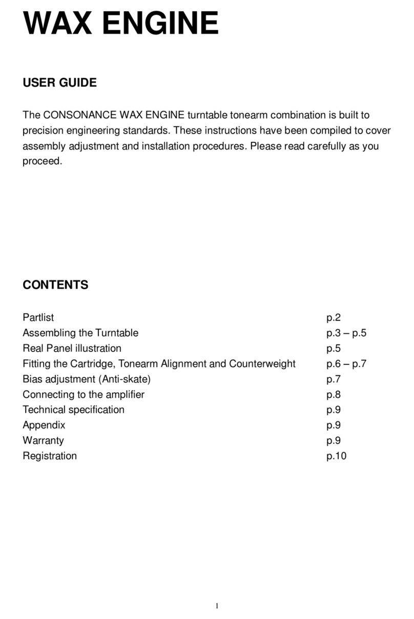 Opera Audio CONSONANCE WAX ENGINE user guide