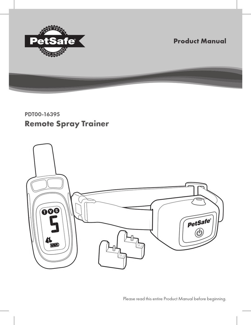 Petsafe PDT00-16395 User manual Petsafe PDT00-16395 User manual