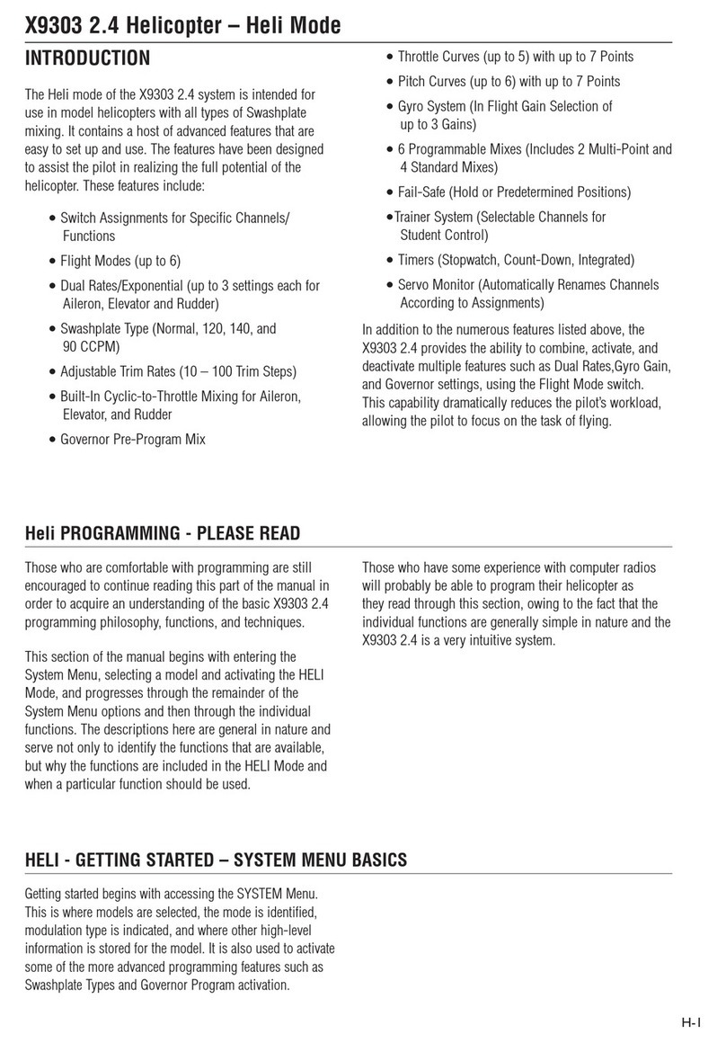 JR X9303 User manual