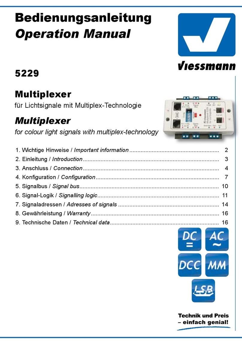 Viessmann 5229 Operation manual