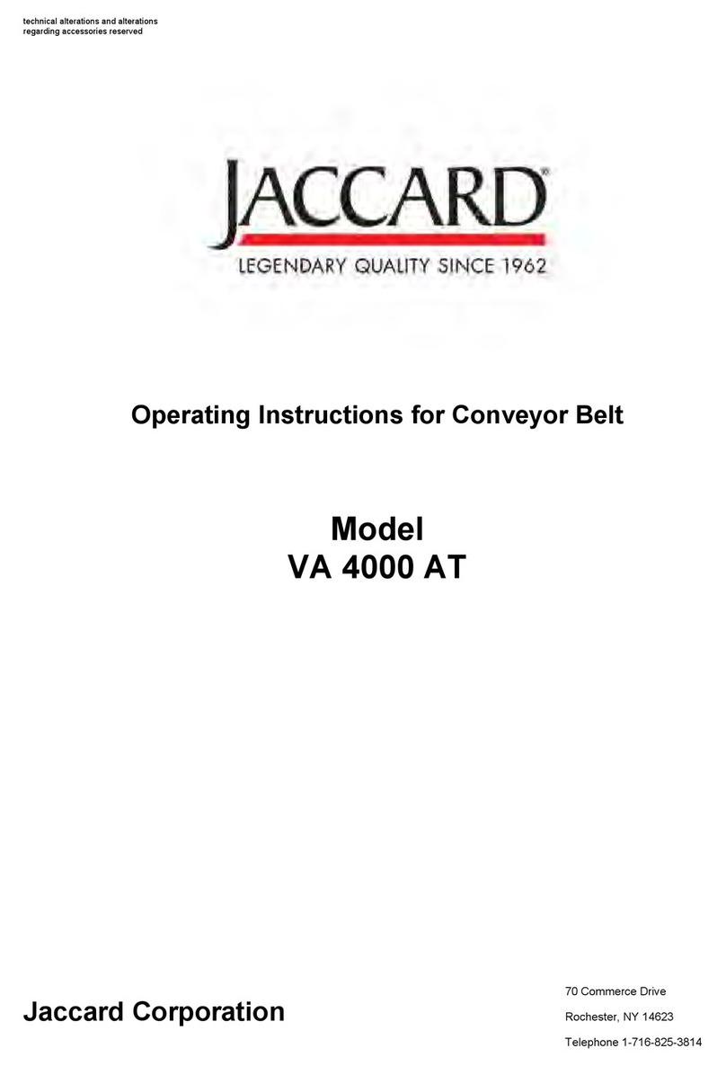 Jaccard VA 4000 AT Operating instructions