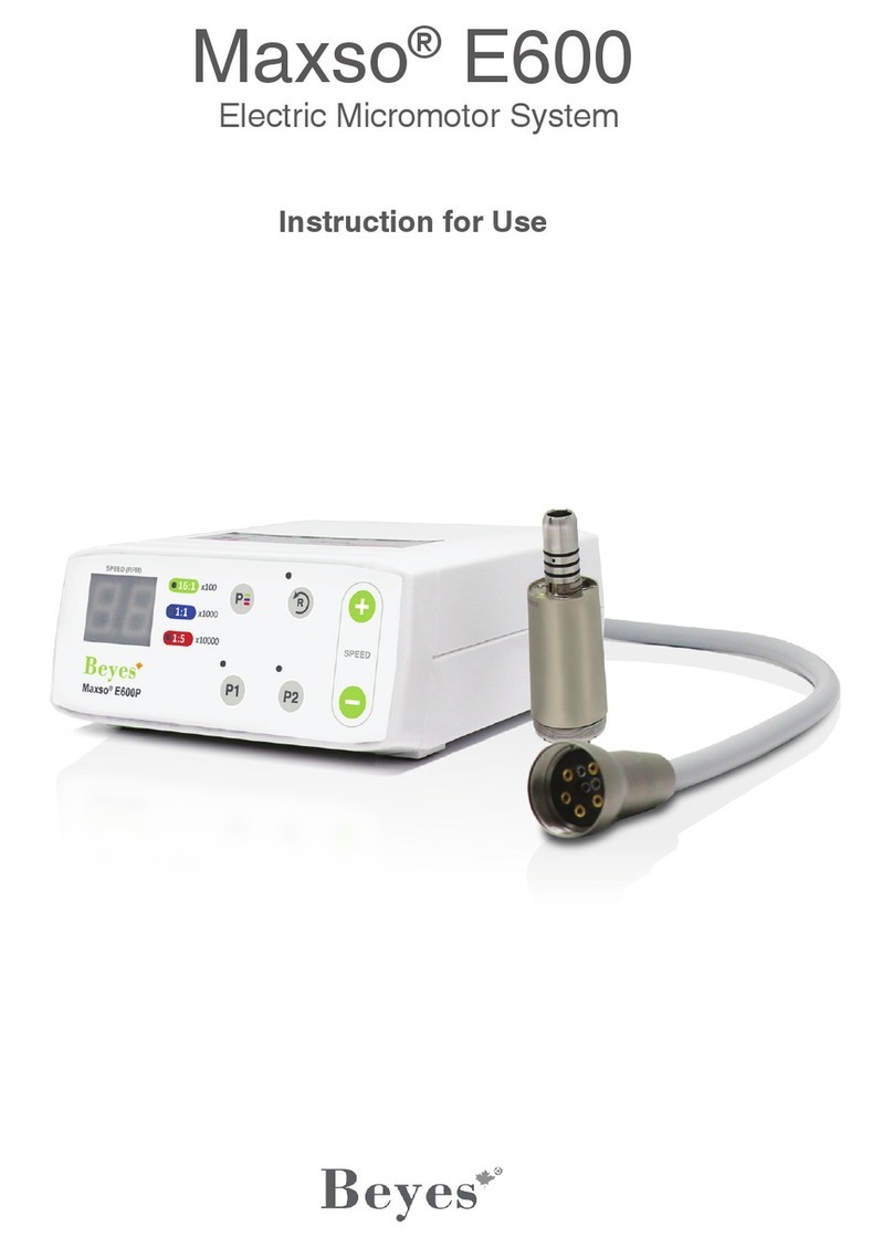 BEYES Maxso E600 User manual