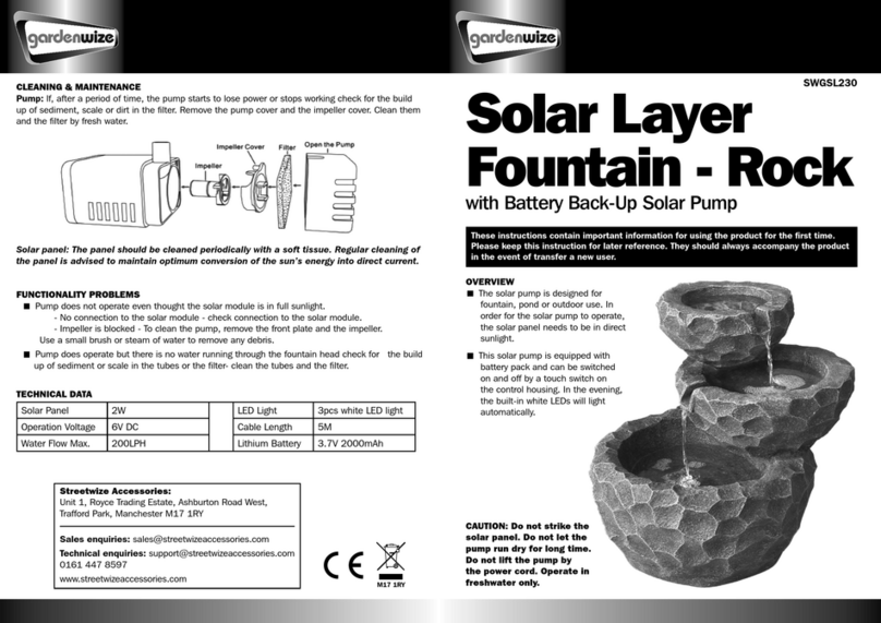 GardenWize SWGSL230 quick start guide