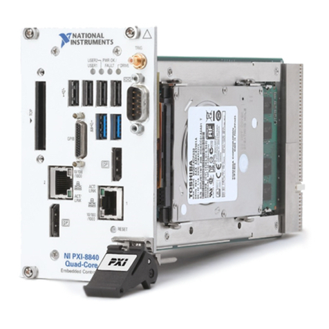 National Instruments PXIe-8840 Quad-Core User manual National Instruments PXIe-8840 Quad-Core User manual
