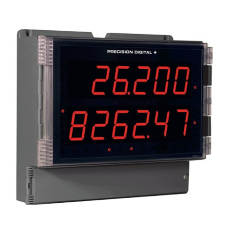 PRECISION DIGITAL Helios PD2-6200 User manual
