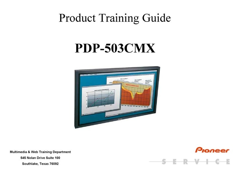 Pioneer PDP 503CMX Setup guide