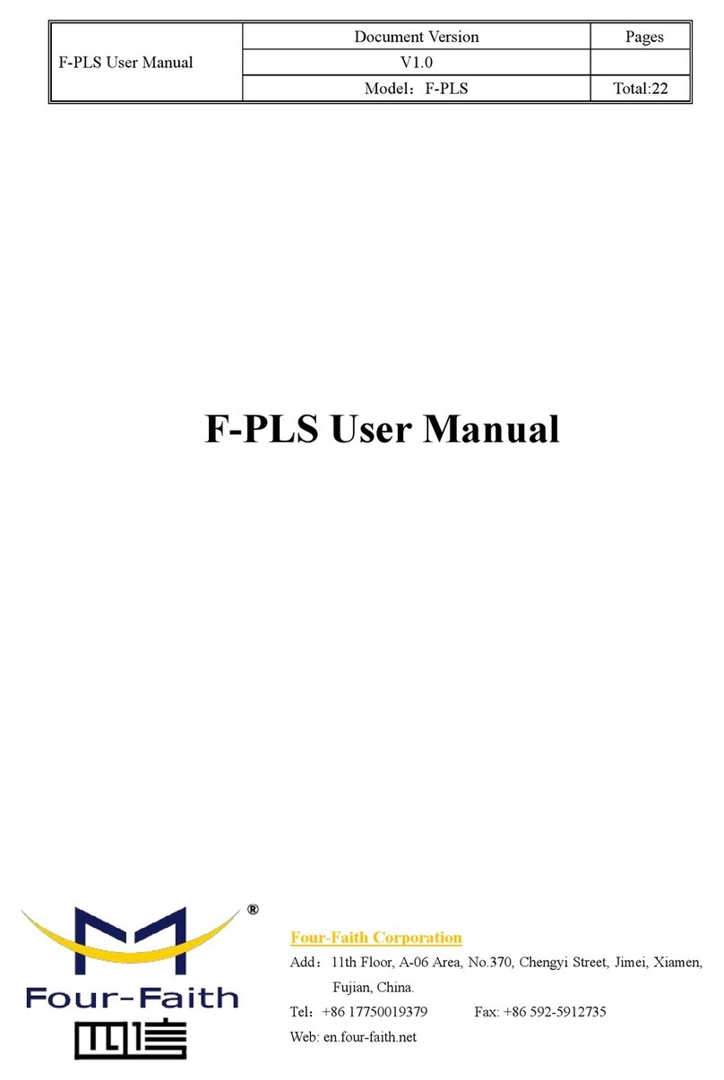 Four-Faith F-PLS user manual