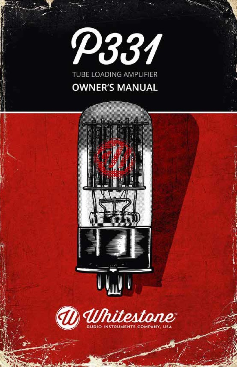Whitestone P331 owner's manual