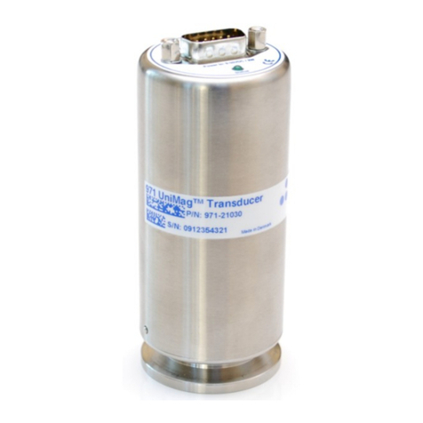 MKS UniMag 971 Specification sheet