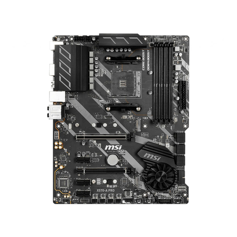 MSI MPG X570-A PRO User manual MSI MPG X570-A PRO User manual