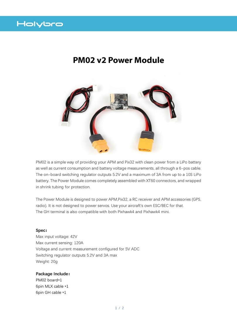 Holybro PM02 quick start guide