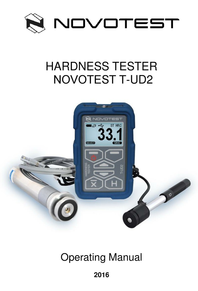 NOVOTEST T-UD2 User manual