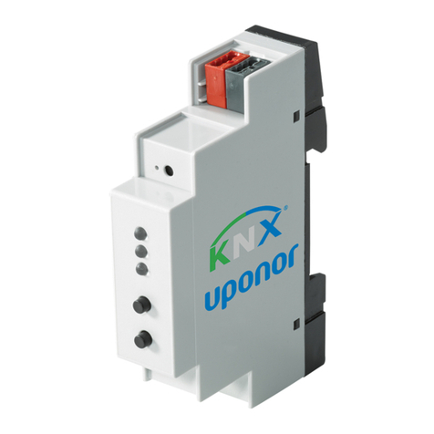 Uponor Smatrix Base PRO R-147 KNX Installation and operation manual