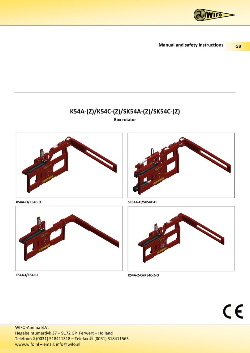 WIFO K54A-I Manual and safety instructions