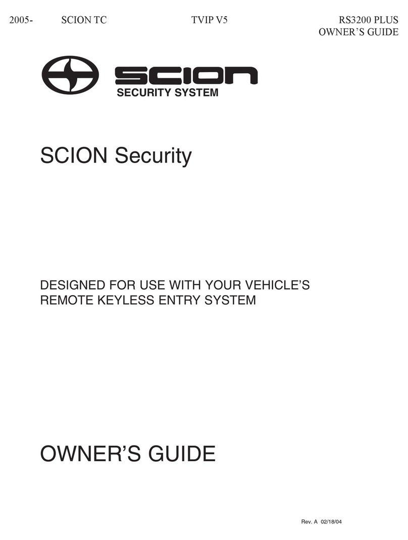 Scion RS3200 PLUS owner's guide