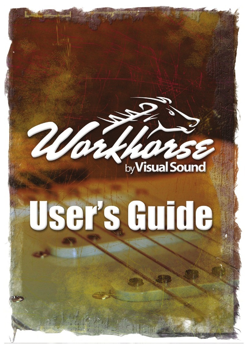 Visual Sound Workhorse User manual