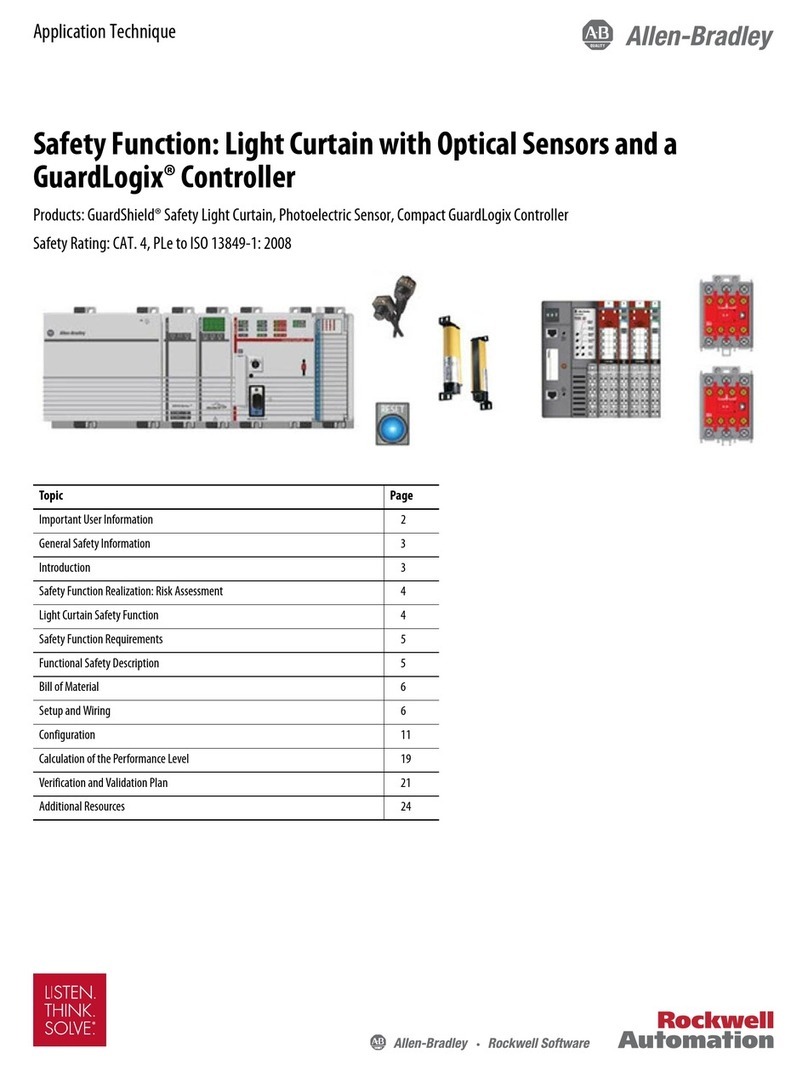 Rockwell Automation Allen-Bradley GuardLogix Application Technique