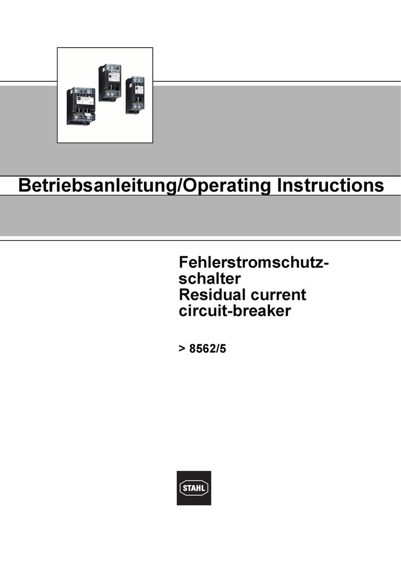 Stahl 8562/5 User manual Stahl 8562/5 User manual
