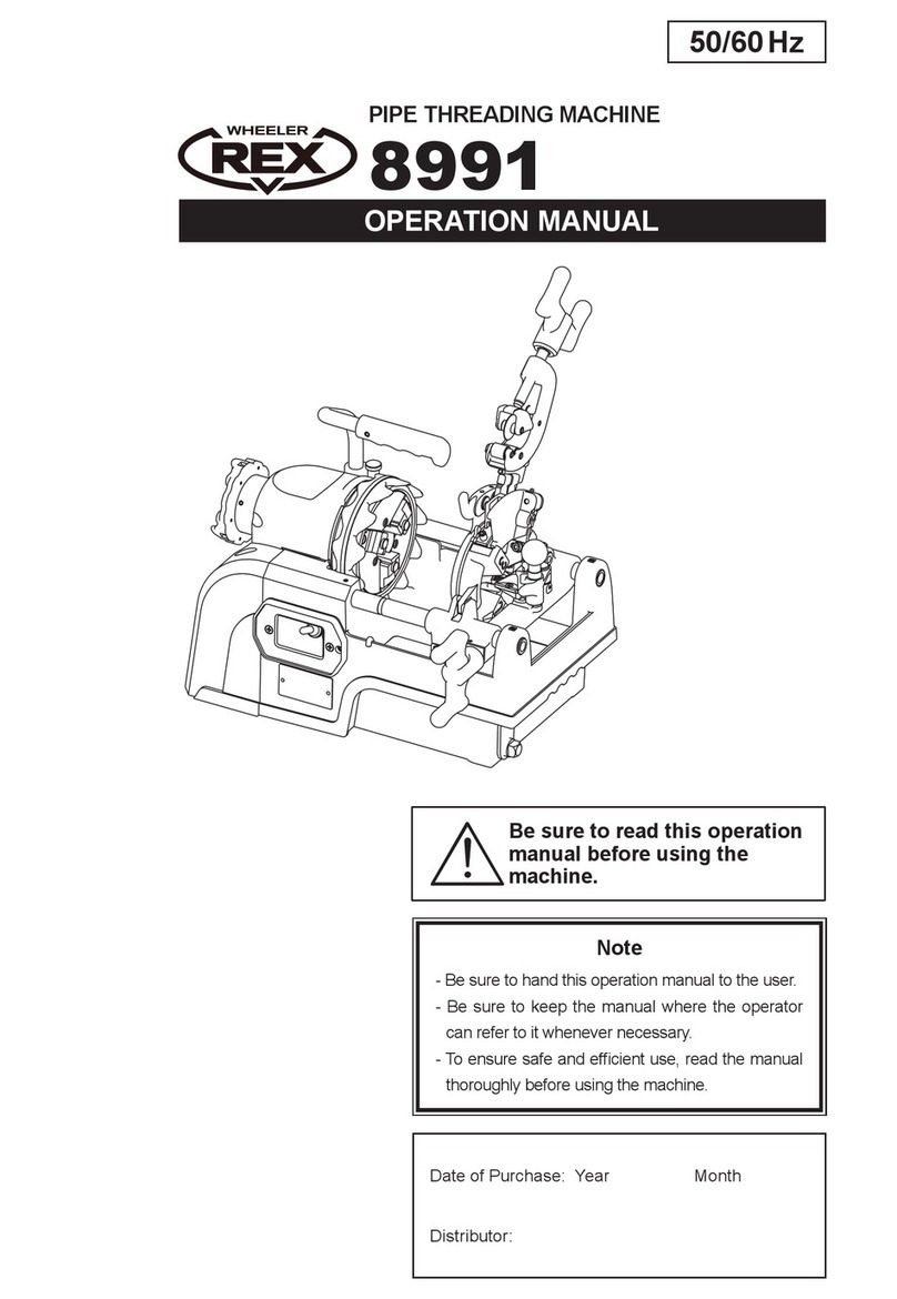 Wheeler-Rex 8991 Operation manual