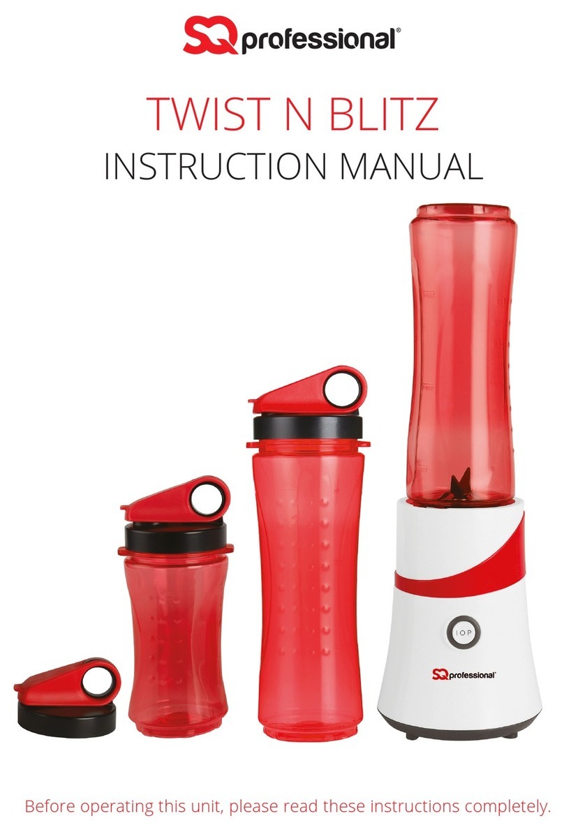 SQ Professional Twist N Blitz instruction manual
