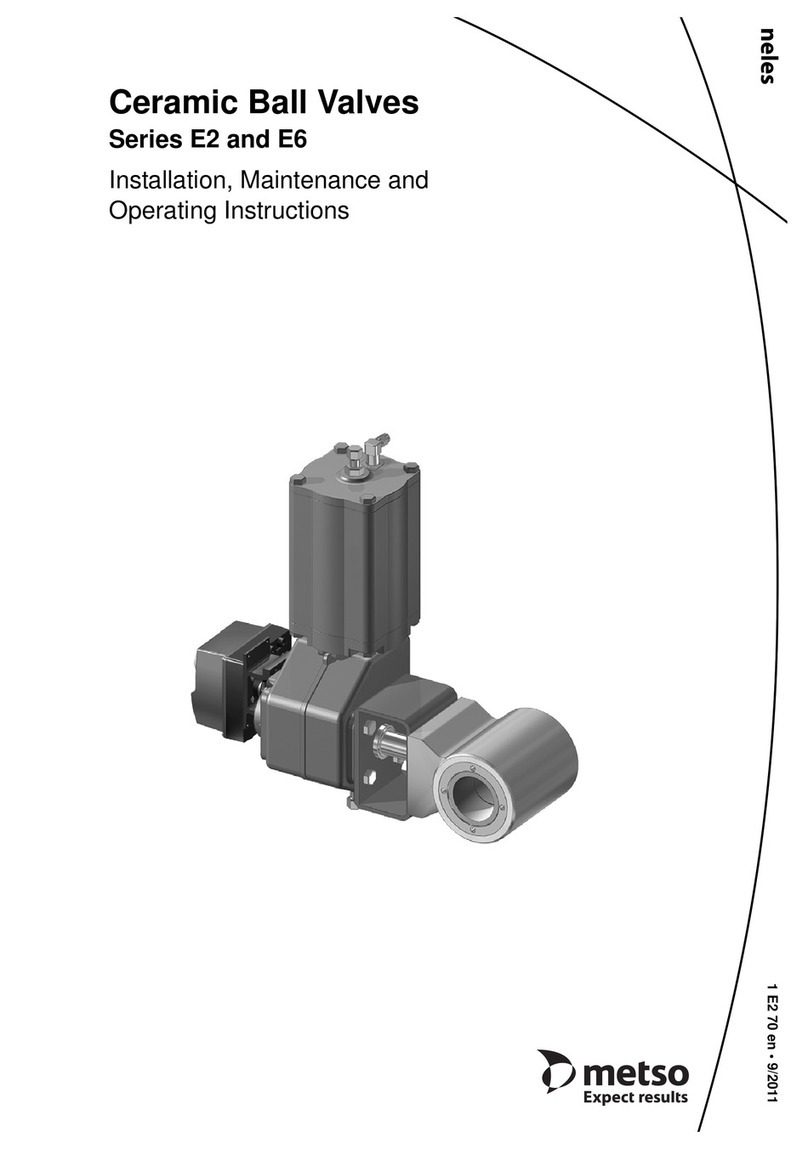 Metso E2 Series Operating and maintenance manual