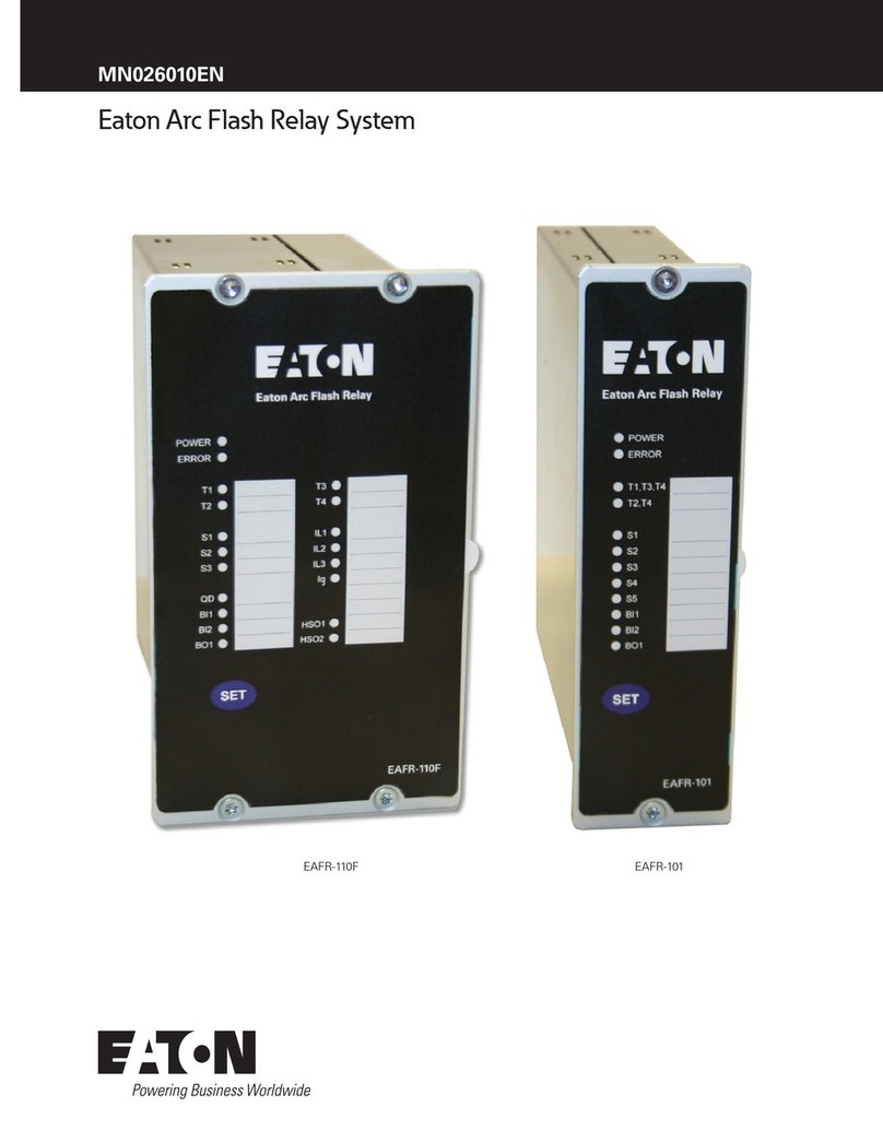 Eaton EAFR-110F User manual