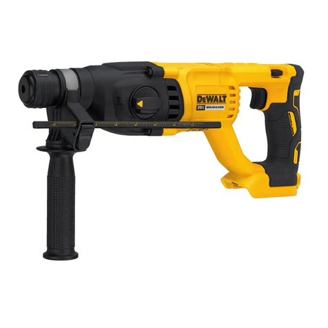DeWalt XR Li-Ion DCH133 User manual