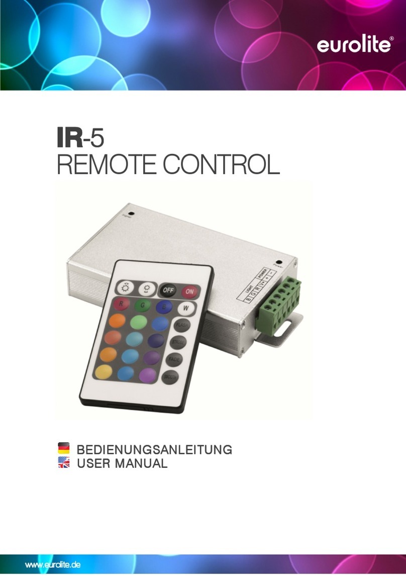 EuroLite IR-5 user manual