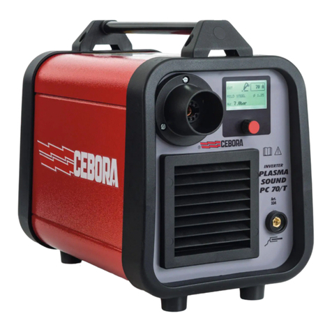Cebora Plasma Sound PC 110/T User manual