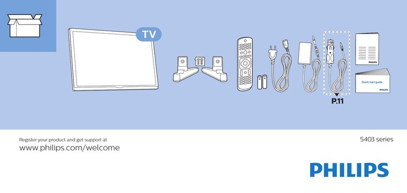 Philips 5403 Series User manual