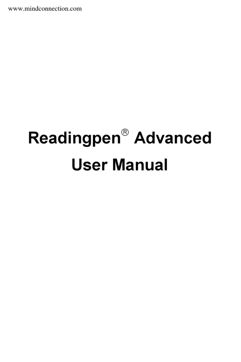 WizCom Technologies Readingpen Advanced user manual