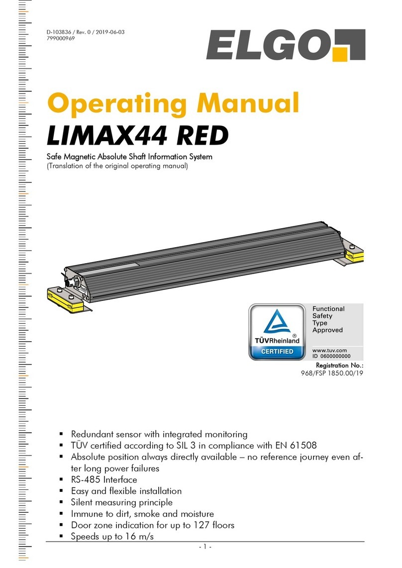 Elgo LIMAX44 RED operating manual