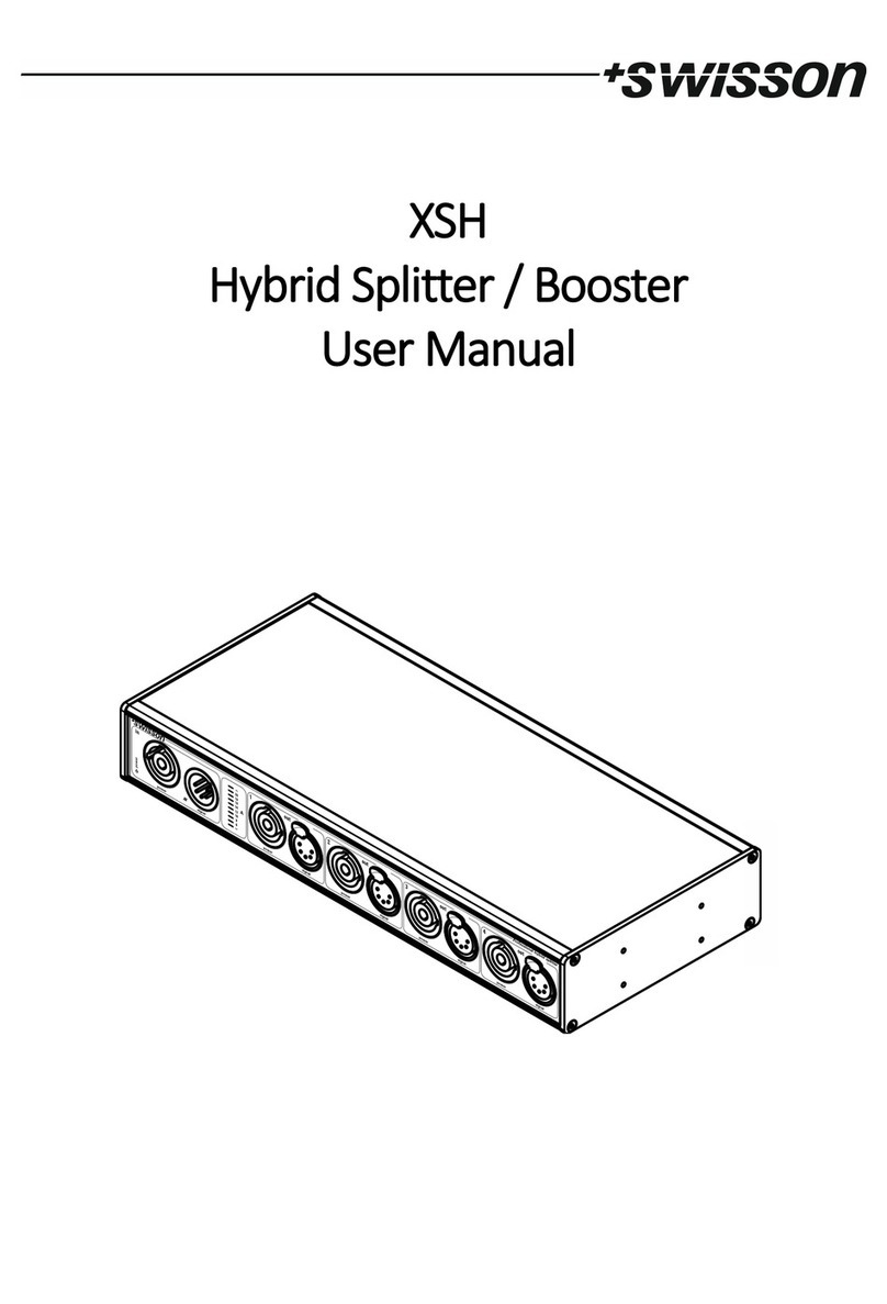 Swisson XSH user manual