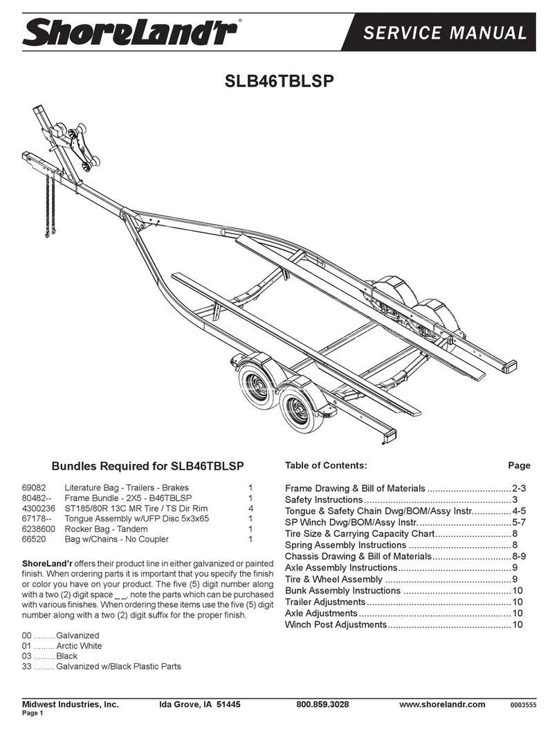 ShoreLand'r SLB46TBLSP Service manual