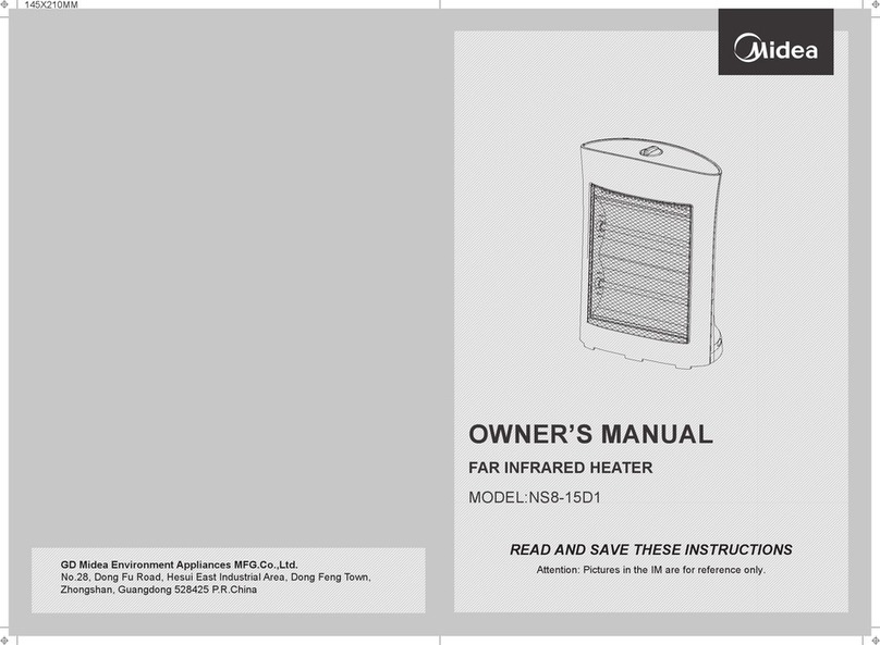 Midea NS8-15D1 User manual