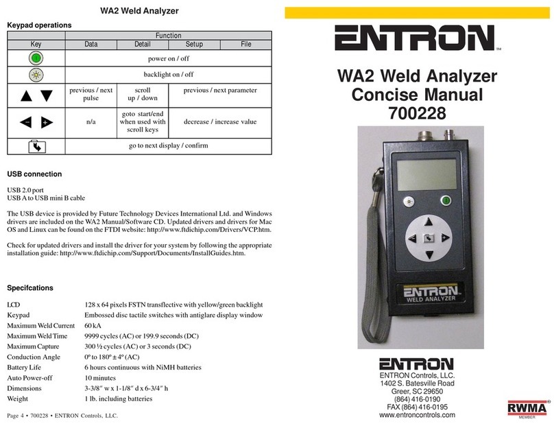 Entron WA2 Concise Manual