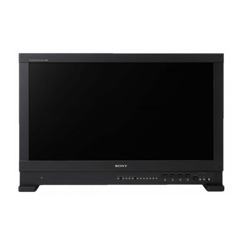 Sony TRIMASTER HX BVM-HX310 User manual