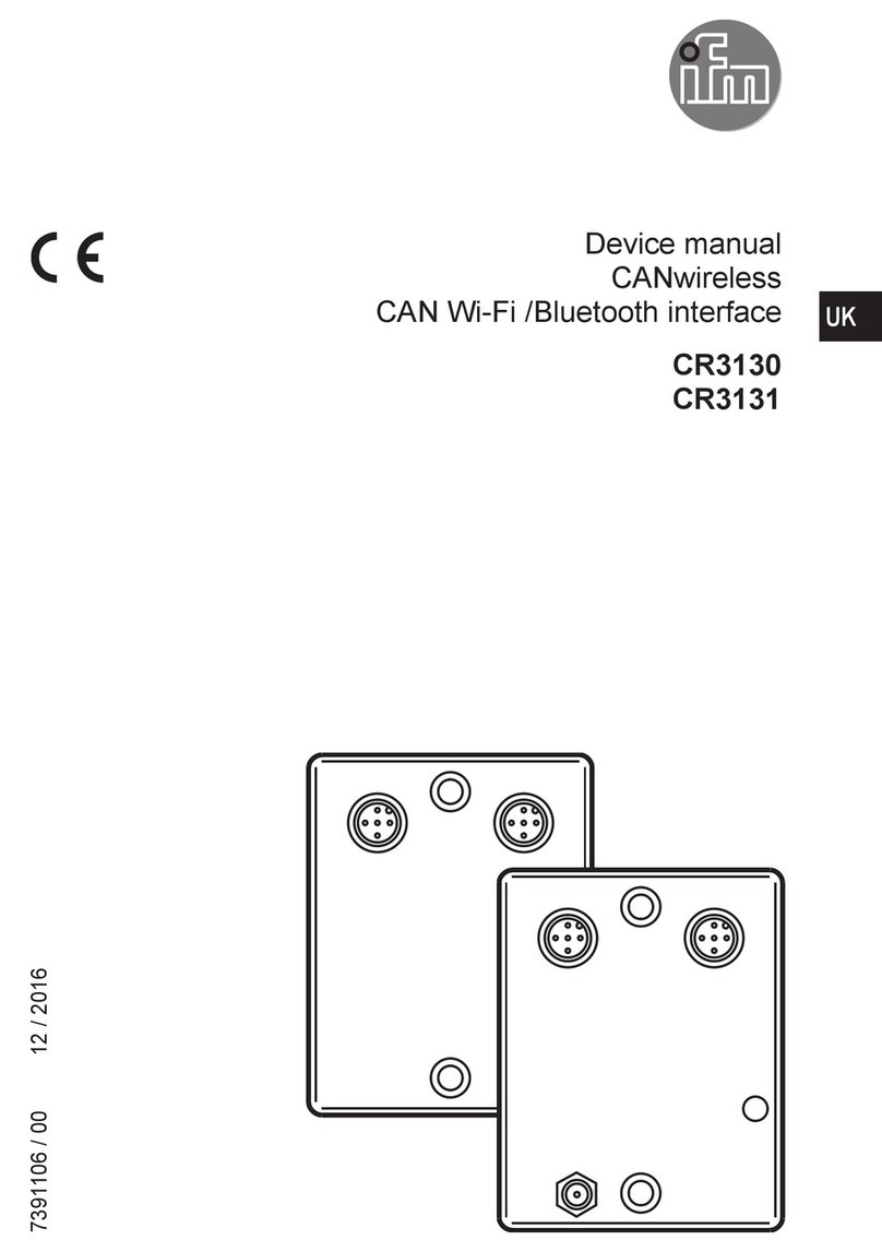 IFM CR3130 Device manual